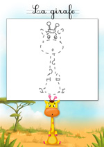 Dessin2_Comment dessiner une girafe ? 