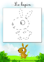 Dessin1_Comment dessiner un lapin ? 