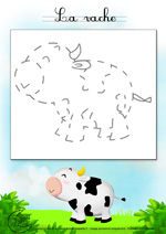 Dessin1_Comment dessiner une vache ? 