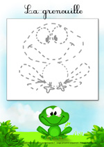 Dessin1_Comment dessiner une grenouille ?