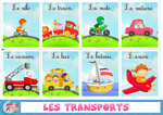 Apprendre les transports en anglais