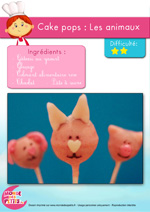 Recette_Cake Pops : les animaux
