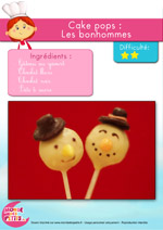 Recette_Cake Pops : les deux bonhommes
