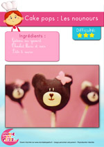 Recette_Cake Pops : les nounours