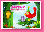 Carte d 'anniversaire pour les bébés à imprimer