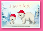 Carte de Noël: Joyeux Noël