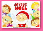 carte Joyeux Noël à imprimer