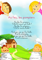 Paroles_Au feu les pompiers