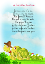 Paroles_La famille Tortue